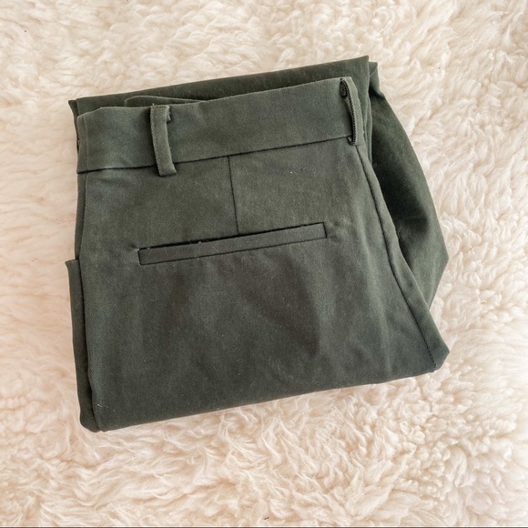 Forever 21 Olive Green Ankle Chinos - Picture 5 of 6